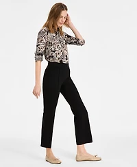 Jones New York Women's Pintucked Pull-On Pants