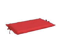 vidaXL Sun Lounger Cushion Red 73.2"x22.8"x1.2" Oxford Fabric