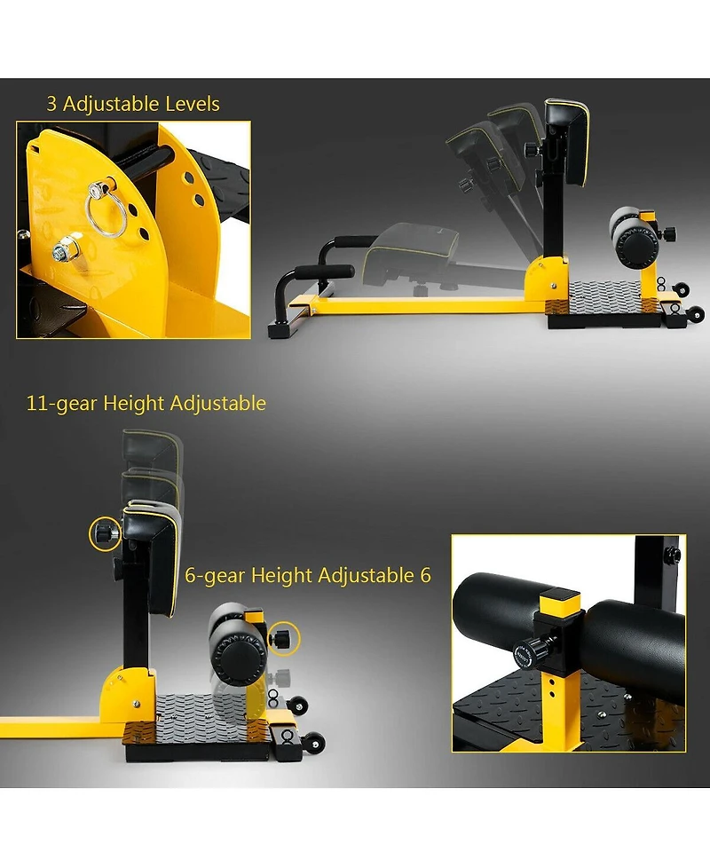 8-in-1 Multifunctional Home Gym Squat Fitness Equipment