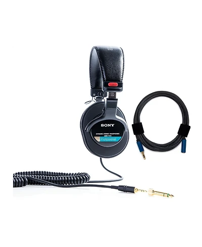 Sony MDR7506 Folding Professional Closed Ear Headphones w/ Nylon Braided Cable