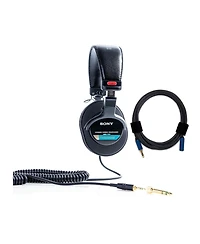 Sony MDR7506 Folding Professional Closed Ear Headphones w/ Nylon Braided Cable