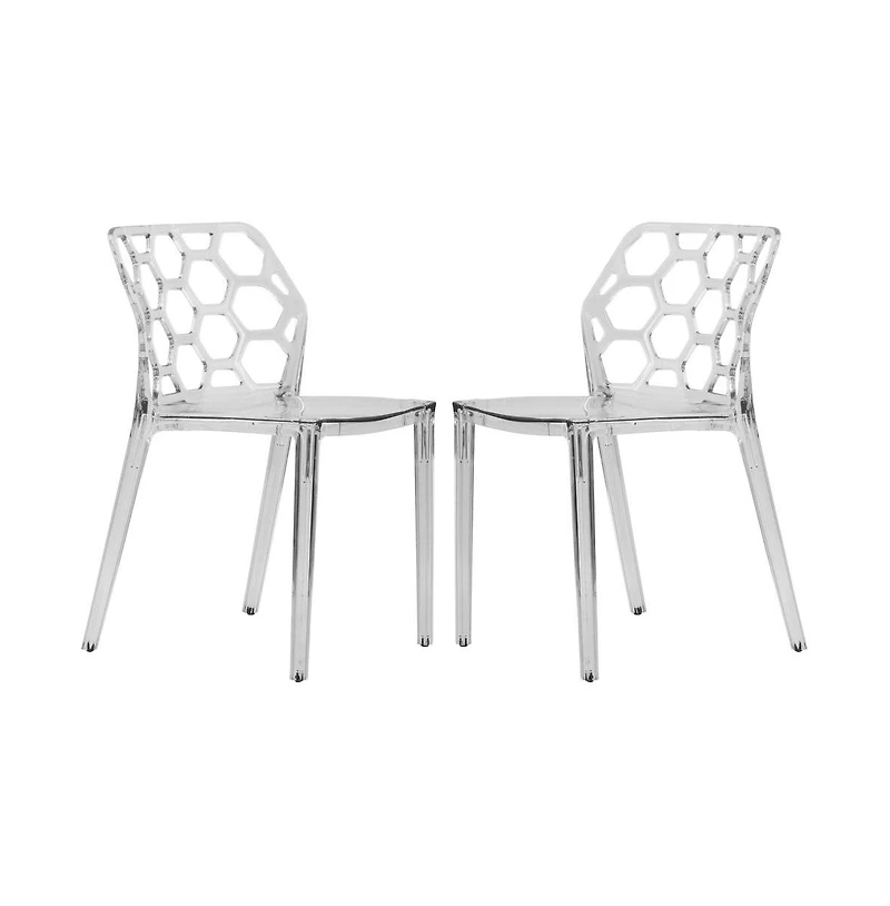 Modern Dynamic Dining Chair, Set of 2