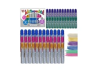 KwikStix Tempera Paint - 72 pc Metalix Color Classpack - 12 of each Color