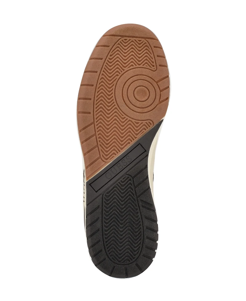 Guess Men's Nadine Paneled Lace-Up Fashion Sneakers