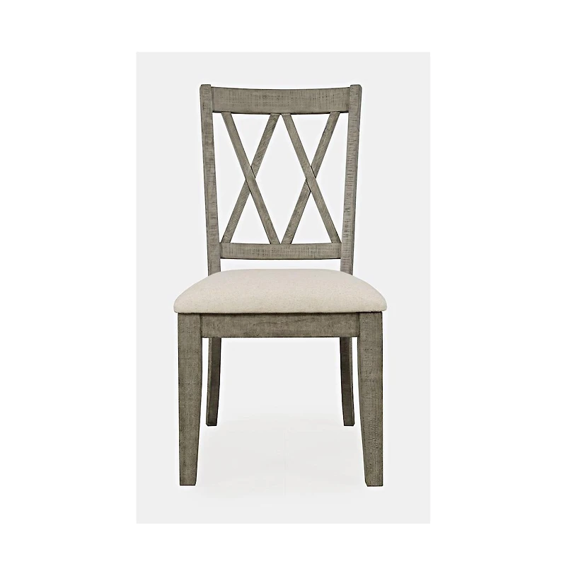 Telluride Rustic Farmhouse Solid Wood Dining Chair (Set of 2)