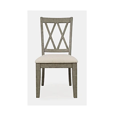 Telluride Rustic Farmhouse Solid Wood Dining Chair (Set of 2)