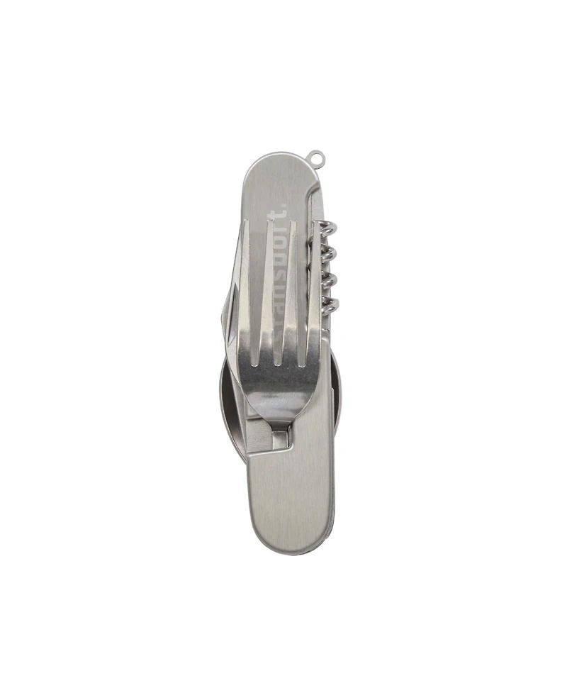 Stansport Folding Knife, Fork, Spoon Multi-Tool