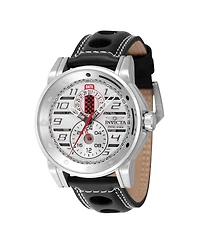 Invicta Men's 47536 Invicta Racing Quartz Multifunction Silver, Grey, Red, Gunmetal Dial Watch