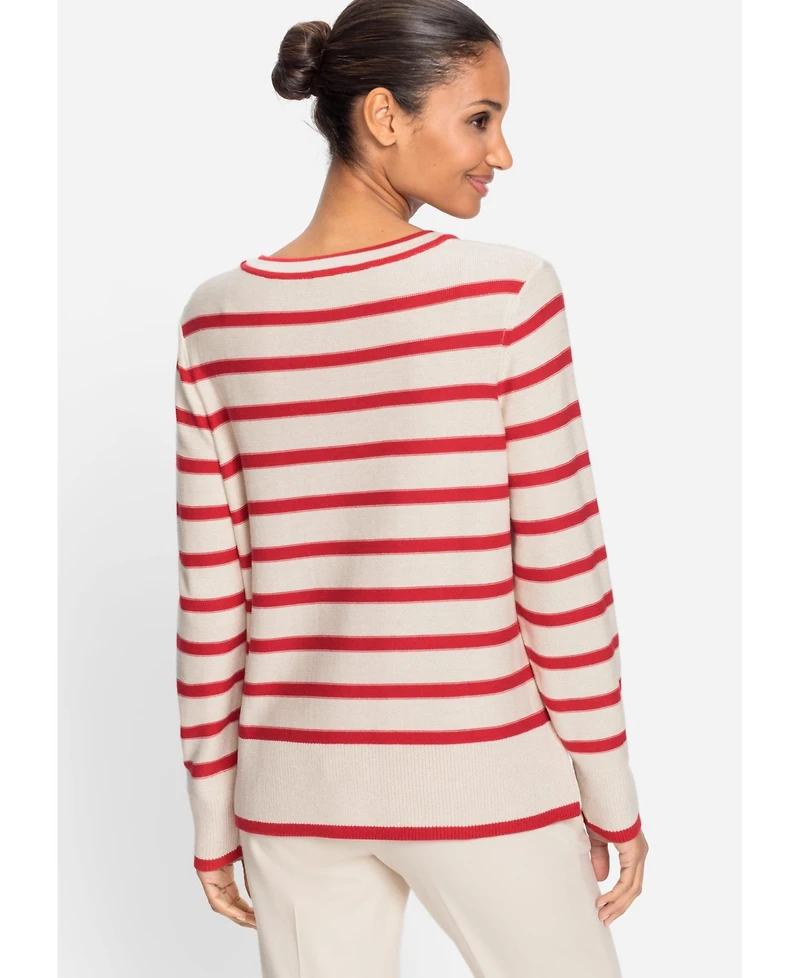 Olsen Women's Striped Sweater