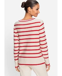 Olsen Women's Striped Sweater