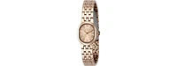 Invicta Women's Angel Quartz 3 Hand Rose Gold Dial Watch