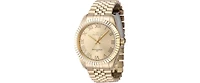 Invicta Men's Specialty Quartz 3 Hand Gold Dial Watch