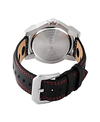 Invicta Men's 47533 Invicta Racing Quartz Multifunction Black, Silver, Red Dial Watch