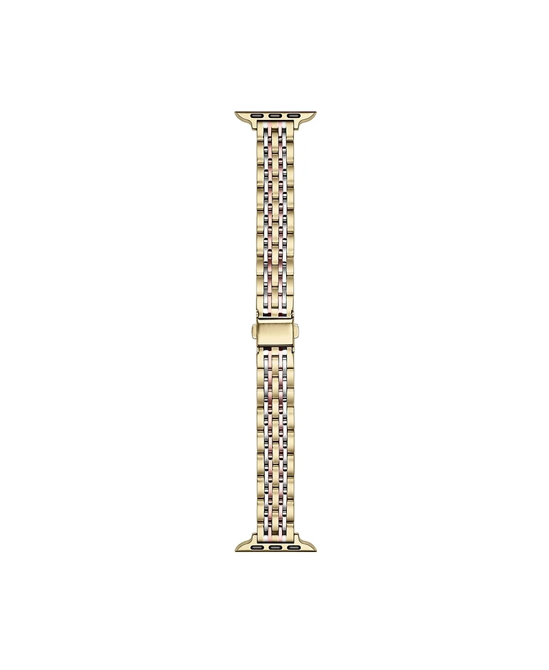 Posh Tech Rainey Skinny Stainless Steel Band for Apple Watch, Fits All Apple Watch Models