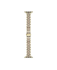 Posh Tech Rainey Skinny Stainless Steel Band for Apple Watch, Fits All Apple Watch Models