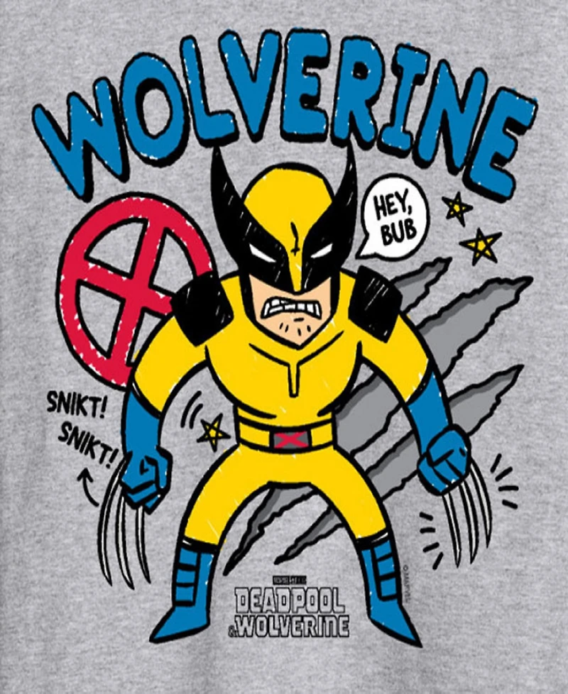 Airwaves Men's Deadpool Wolverine Long Sleeve T-Shirt