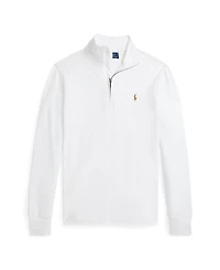 Polo Ralph Lauren Big Boys Cotton Interlock Quarter-Zip Pullover Sweatshirt