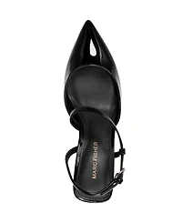 Marc Fisher Women's Loya Strappy Block Heel Pumps
