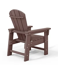 Kids Outdoor Hdpe Adirondack Plastic Patio Chair