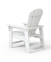 Kids Outdoor Hdpe Adirondack Plastic Patio Chair