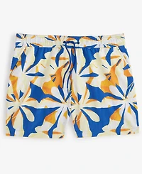 Mode of One Men's Floral Tones Regular-Fit Printed Swim Trunks, Exclusively at Macy's