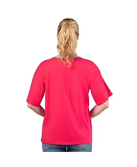 G-iii 4Her by Carl Banks Women's Red Super Bowl Lix Mvp Oversized T-Shirt