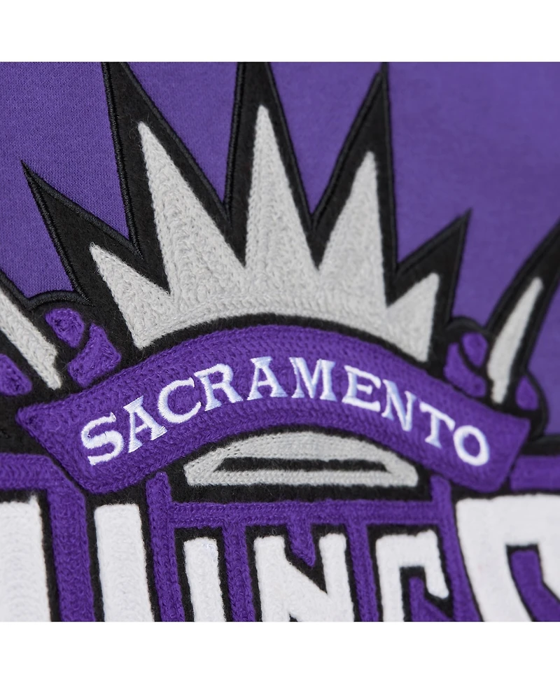 Mitchell & Ness Men's Purple Sacramento Kings Nights Pullover Sweatshirt