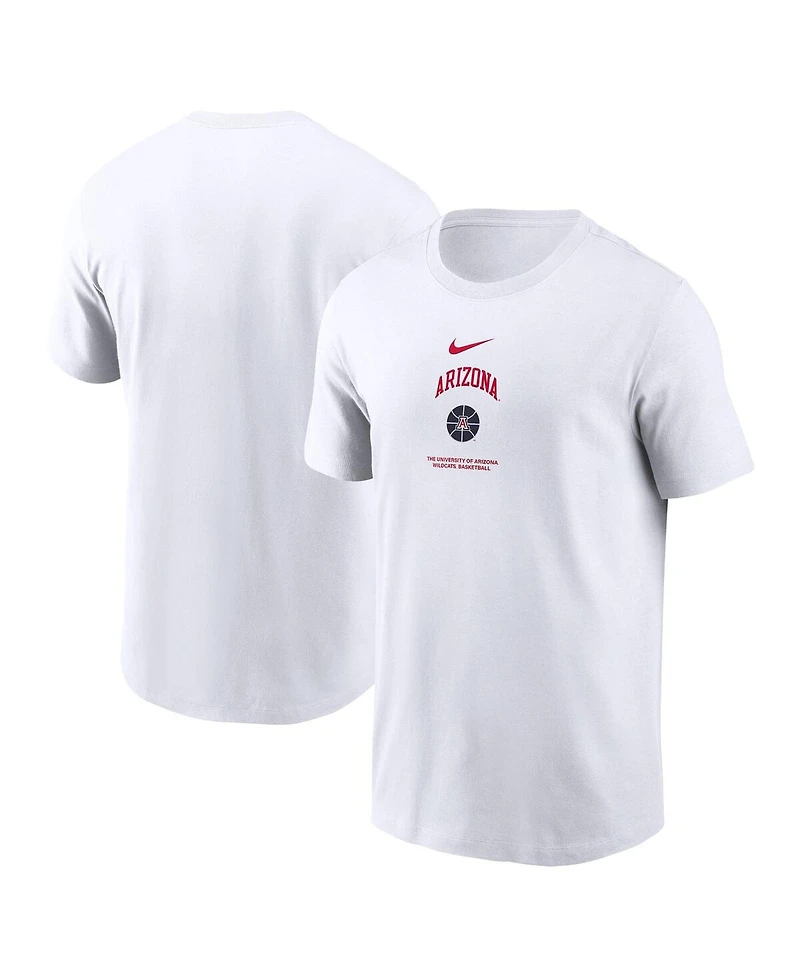 Nike Men's White Arizona Wildcats On-Court Basketball T-Shirt