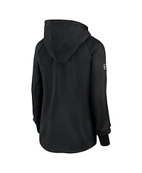 Fanatics Women's Black San Jose Sharks Authentic Pro Rink Fleece Full-Zip Jacket