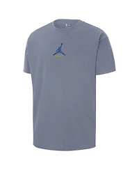 Jordan Men's Blue Golden State Warriors Statement Edition Jumpman Flight Heavyweight T-Shirt