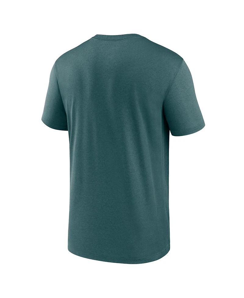 Nike Men's Midnight Green Philadelphia Eagles Primetime Legend Icon Performance T-Shirt