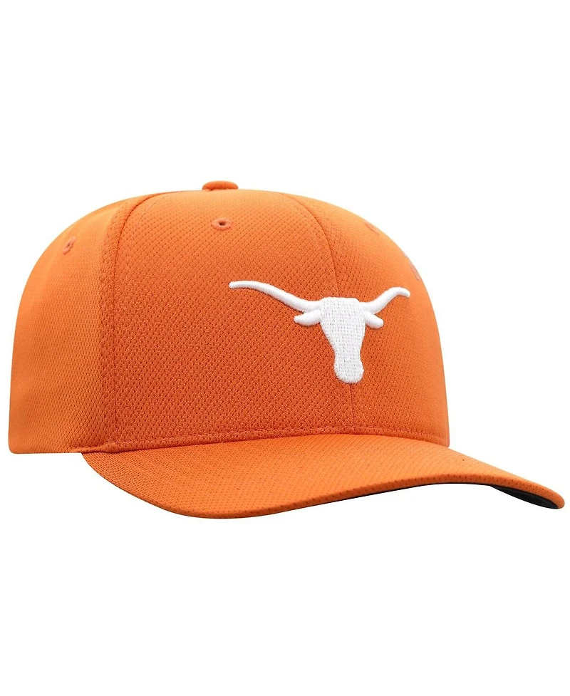 Top of the World Men's Texas Orange Texas Longhorns Reflex 2.0 Flex Fit Hat