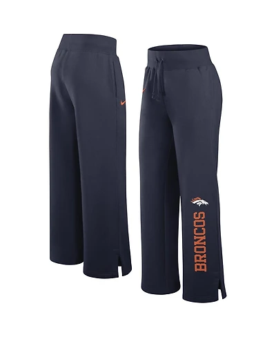 Nike Women's Navy Denver Broncos Phoenix Casual Pants
