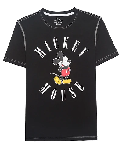 Hybrid Men's Mickey Mouse Short Sleeve T-Shirt