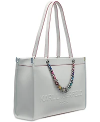 Karl Lagerfeld Paris Savoie Large Leather Tote