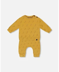 Deux par Deux Baby Boys Printed Organic Cotton Top And Pant Set Yellow Bananas