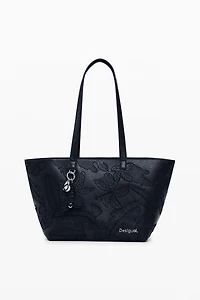 Desigual Women's Large embroidered shopper bag