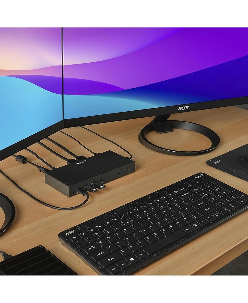 acer Vero Mst Dock M32 | 1 x Usb 3.1 Gen1 Type C Data Only Port | 1 x Hdmi Port | 1 x Display Port | 2 x Usb 3.1 Gen 1 Ports | 1 x Usb 2.0 Port | Ethe
