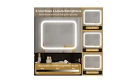 Vanity Table Set – Stylish Makeup Desk with Mirror and Storage for Bedroom or Dressing Room