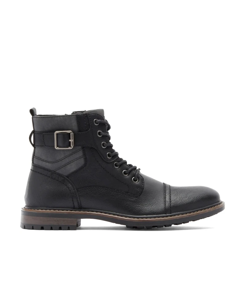 Rush Gordon Men's Side Buckle Cap Toe Boot