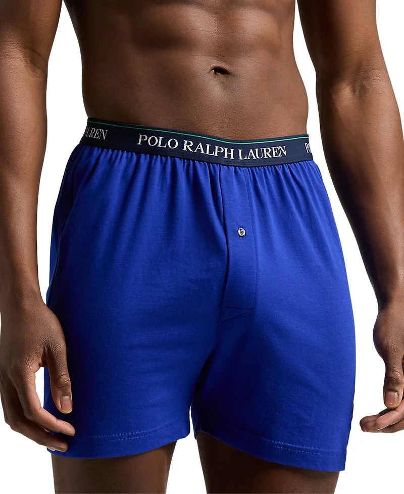 Polo Ralph Lauren Men's 3-Pk. Cotton Classic Knit Boxers