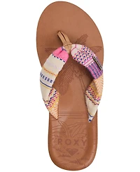 Roxy Women's Tulum Slip-On Flat Sandals