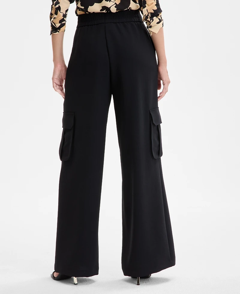 I.n.c. International Concepts Women's Straight-Leg Cargo Pants, Exclusively at Macy's