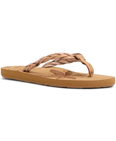 Roxy Women's Feel Breezie Slip-On Flat Sandals