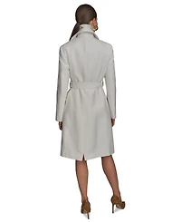 Donna Karan New York Women's Double-Collar Trench Coat