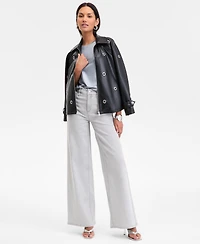 I.n.c. International Concepts Women's Foil T-Shirt, Exclusively at Macy's