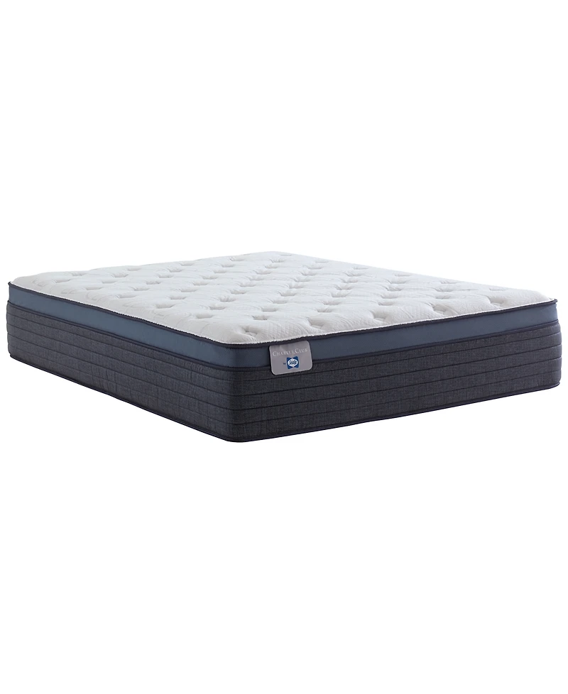 Charter Club by Sealy 14.5" Mystic Bay Medium Euro Top Mattress