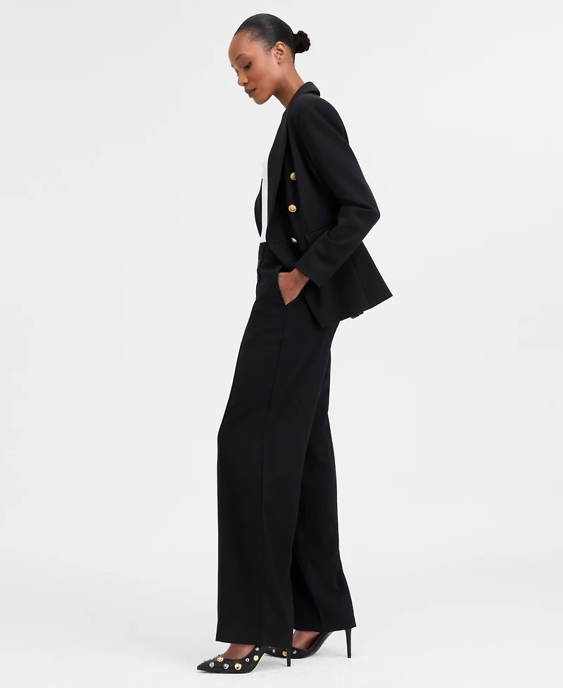 I.n.c. International Concepts Women's Straight-Leg Pull-On Pants, Exclusively at Macy's