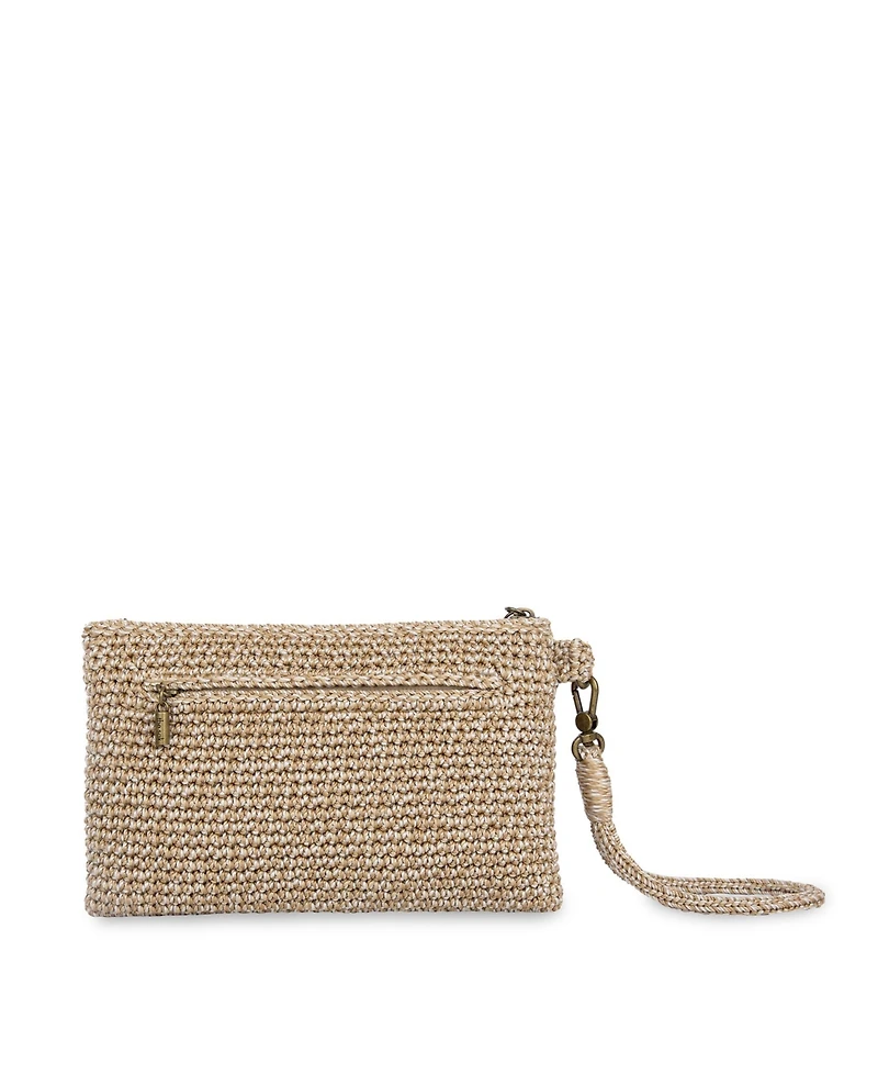 The Sak Vita Crochet Zipper Wallet