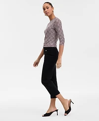 I.n.c. International Concepts Women's Cropped Pull-On Pants, Exclusively at Macy's
